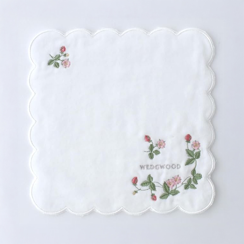 WEDWOOD タオルハンカチーフ WWD8800＊WH